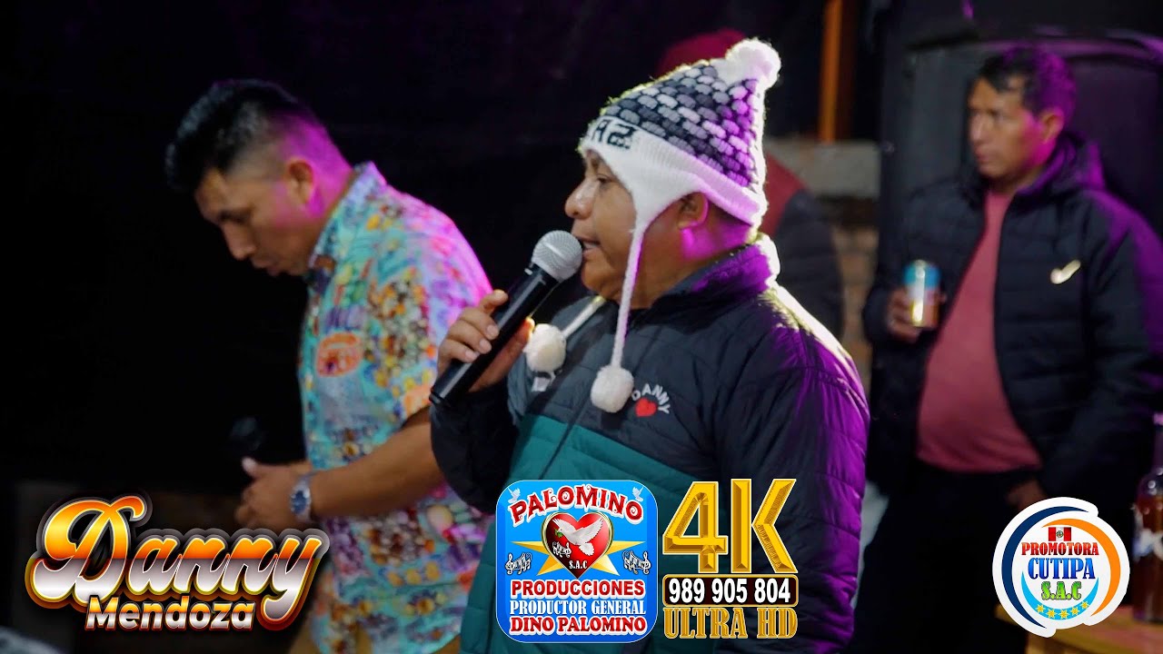 DANNY MENDOZA - DEJAME UN BESO  - MUJER VUELVE AMI - CONCIERTO EN HUANCAVELICA EN RUMICHACA