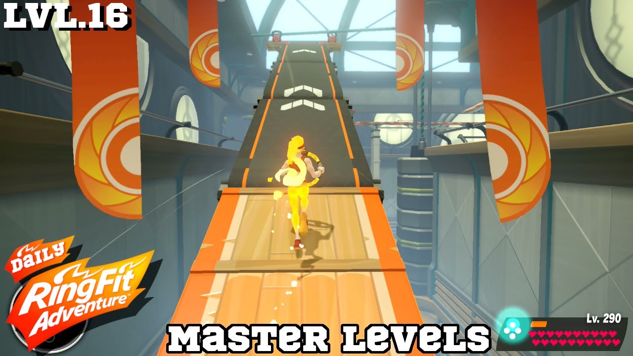 MASTER Lvl.16 Dojo Sporta DAILY Ring Fit Adventure No Commentary