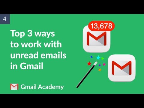 Top 3 ways to work with unread emails in Gmail