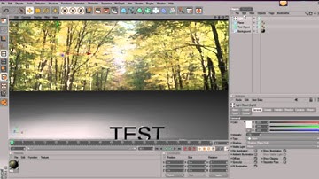 Cinema 4D tut - Putting 3D text on Real life images.
