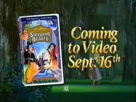 Sleeping Beauty vhs commercial 1997