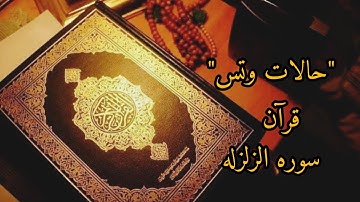 #هاشم_درباس سوره الزلزله بصوت : هاشم درباس /حالات وتس/