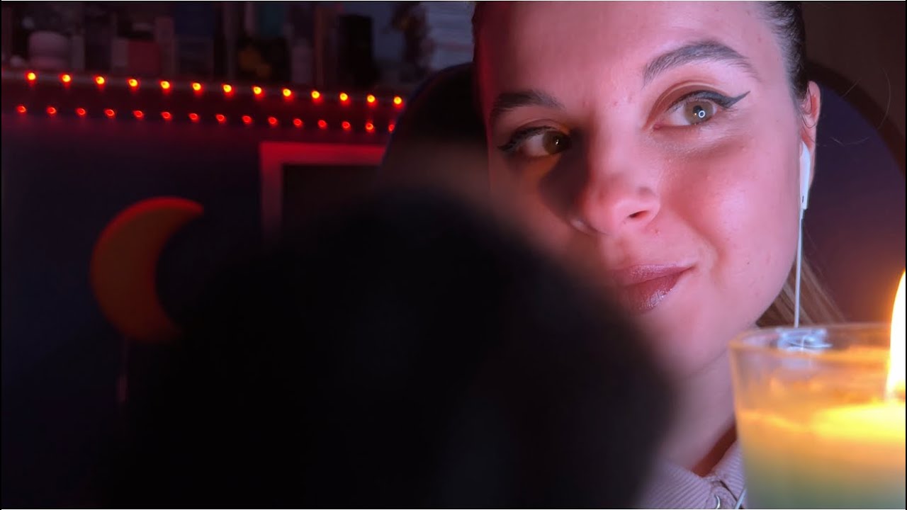 ASMR Tapo tus ojos para que te duermas 😴 Visual, Mouth Sounds e Inaudible