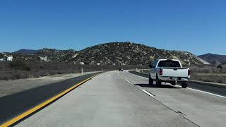 Interstate 8 - California Exits 54 To 65 Eastbound