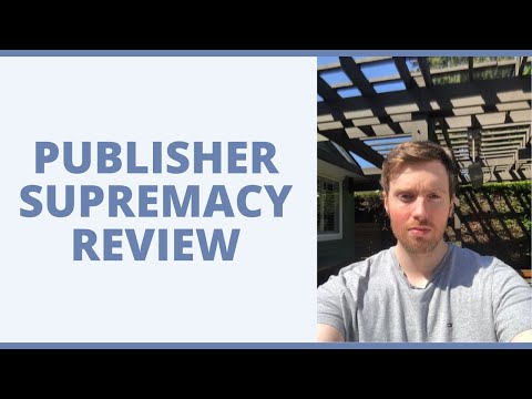 Publisher Supremacy Review - Should You Be Selling Books On Amazon?