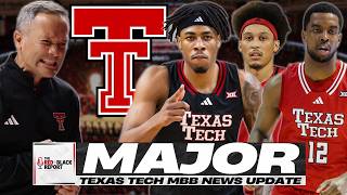 MAJOR Texas Tech MBB News: McCasland Gives JT Toppin Update | Latest On D5 & Donovan Atwell