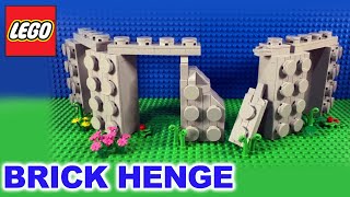 Brick Henge | Stonehenge made from huge 2x4 buildable Lego Bricks