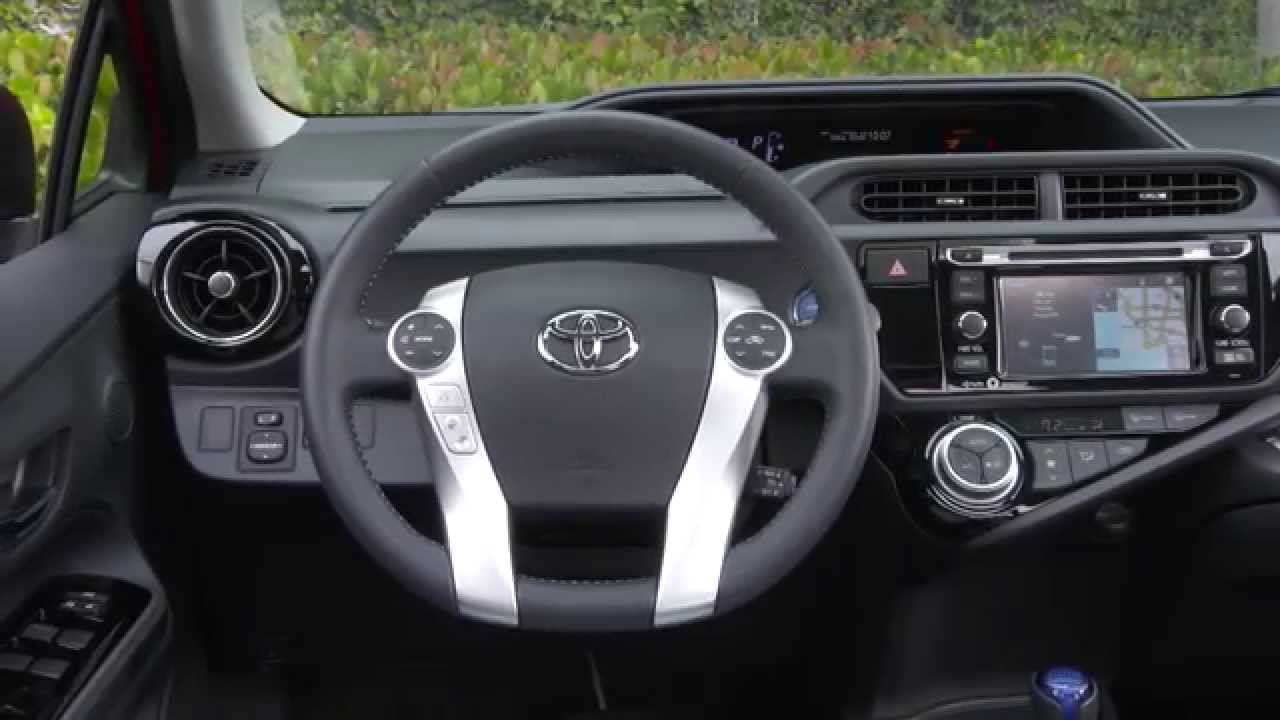 2016 Toyota Prius C Interior Design Automototv