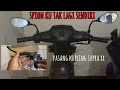 pemasangan handle kopling supra xx di supra daytona 190