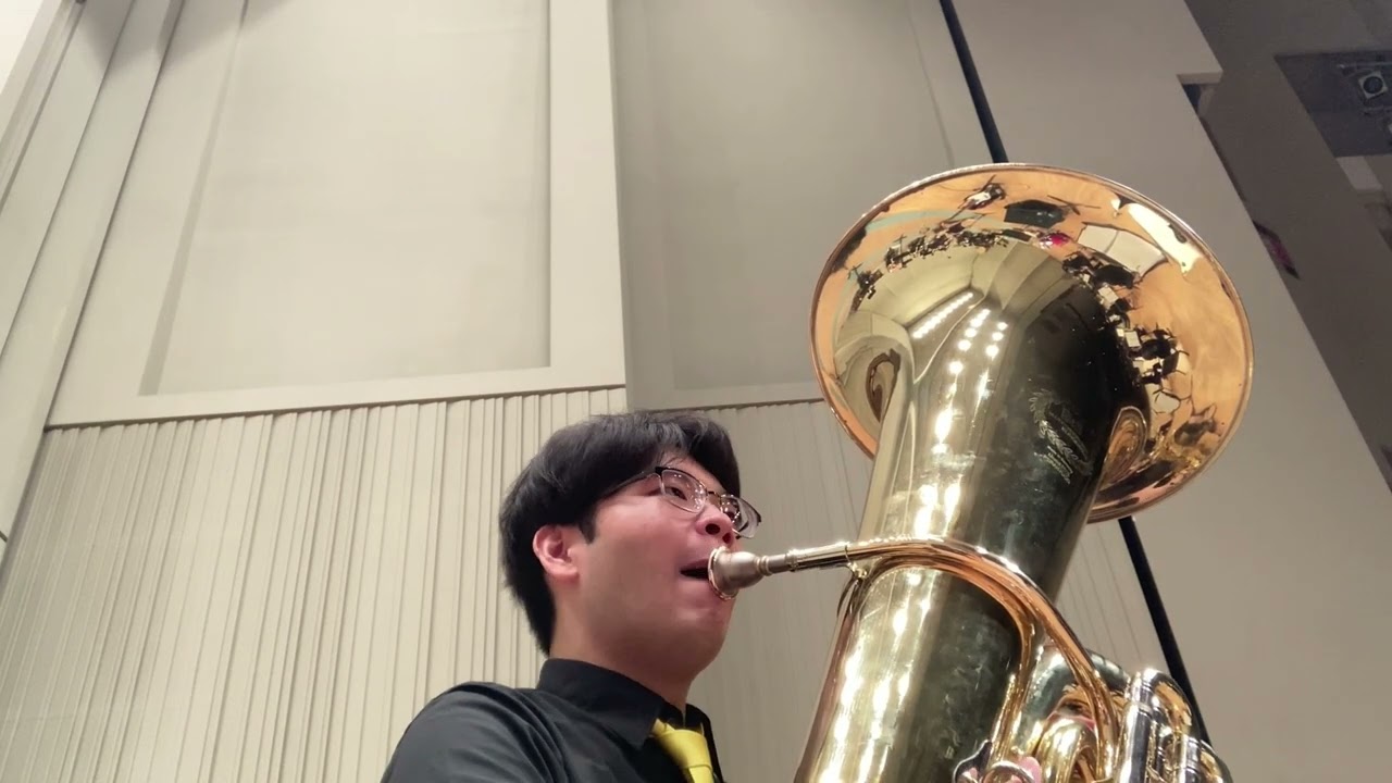 【ﾁｭｰﾊﾞ自撮り】The Seventh Night of July（たなばた） 酒井格【埼玉ルミナス吹奏楽団】【Tuba selfie】