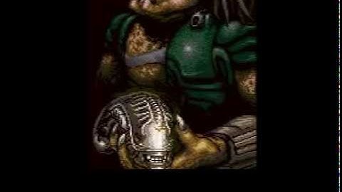 Alien vs Predator Ending (SNES)