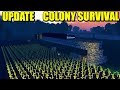 NUEVOS ZOMBIES, CRAFTEOS Y COMPLEJIDAD - COLONY SURVIVAL Actualización | Gameplay Español