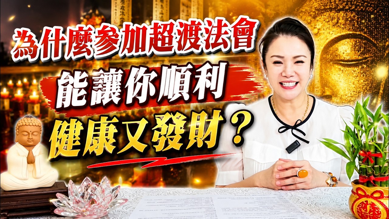 《廖美然老師》超渡最完整Q&A！祖先、嬰靈、牌位…你想知道的答案都在這裡！ #廖美然老師 #蓮華觀音殿 #超渡 #祖先 縮圖