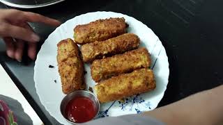 Veg Kurkure Cheese Rolls