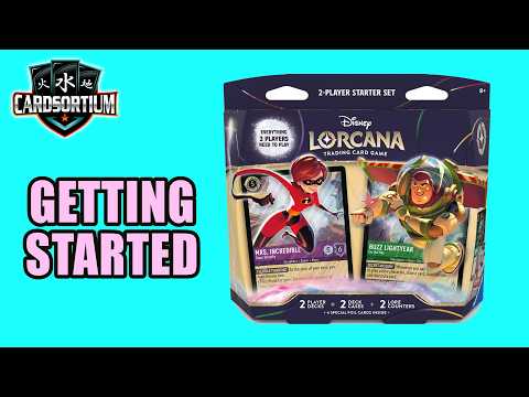 Disney Lorcana Wilds Unknown - 2 Player Starter Deck Review - YouTube