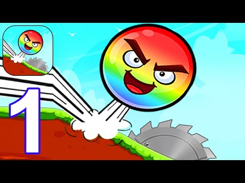 Color Ball Adventure - Gameplay Walkthrough Part 1 Levels 1-10 (Android, iOS)