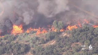 A local Strike team assigned to help with Rabbit Fire