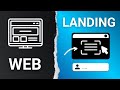 LANDING PAGE vs Página Web | Diferencia Entre Landing Page Y Pagina Web (2)