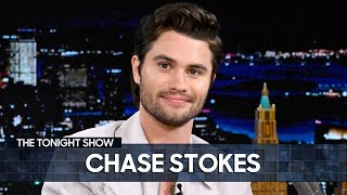 Chase Stokes Was Peed on by a Monkey While Filming Outer Banks (Extended) | The Tonight Show