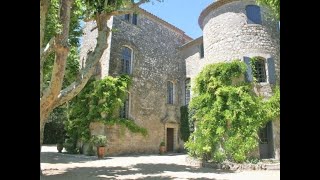 ISMH 13th C village Chateau for sale near Uzès