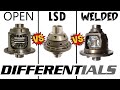 OPEN diff vs LSD vs WELDED diff - VISUALLY + In depth EXPLAINED - Version 2