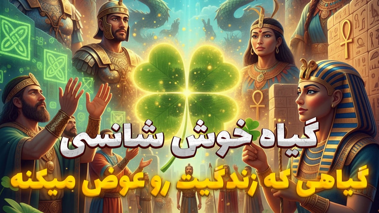 چرا فقط آدمای خوش‌شانس شبدر ۴ پر پیدا می‌کنن؟ راز شانس فاش شد