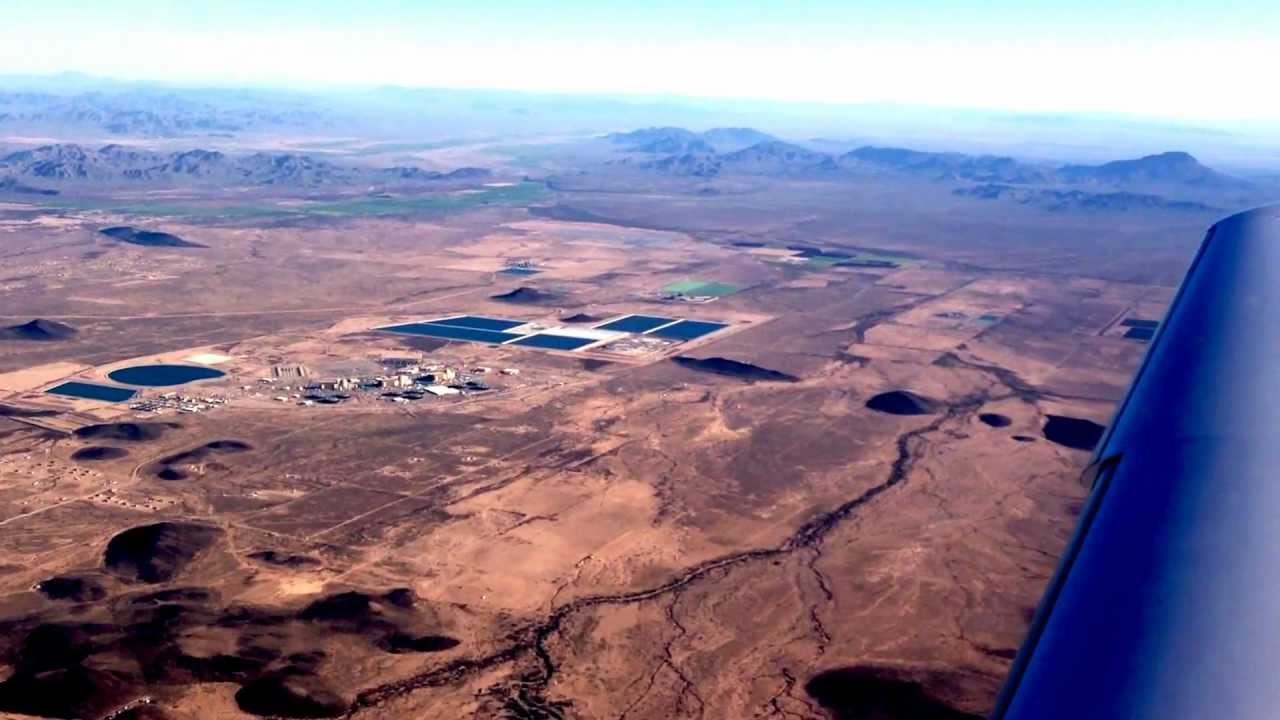 Flying over Palo Verde Nuclear Power Plant YouTube