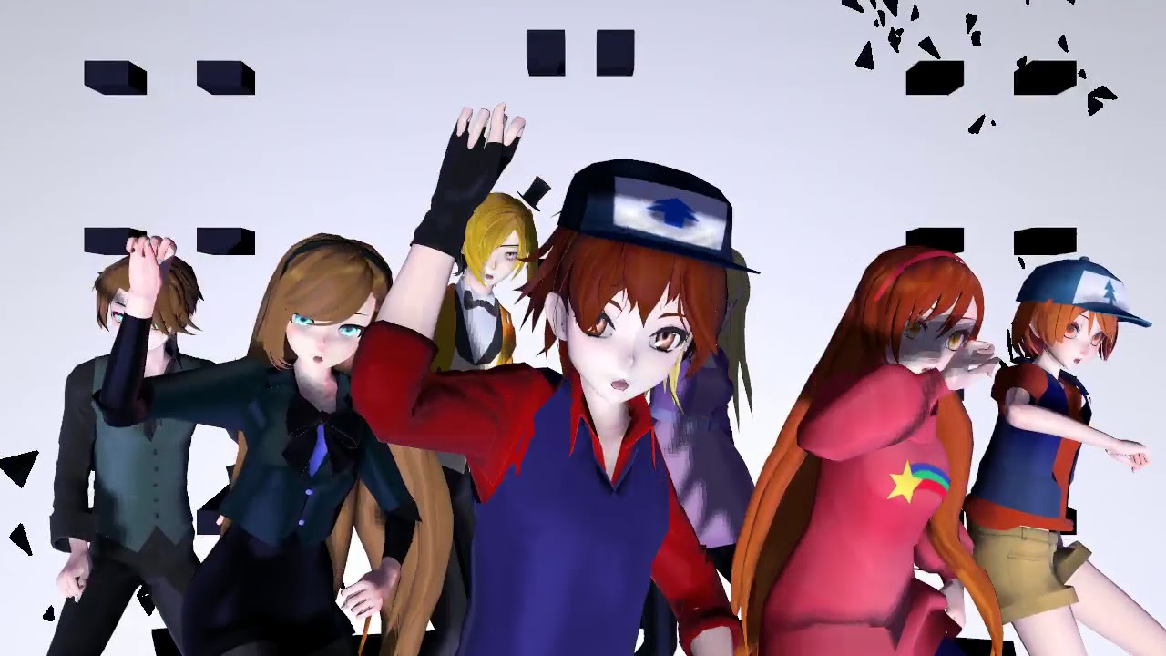 MMD Gravity Falls - BTS DOPE  [Motion DL]