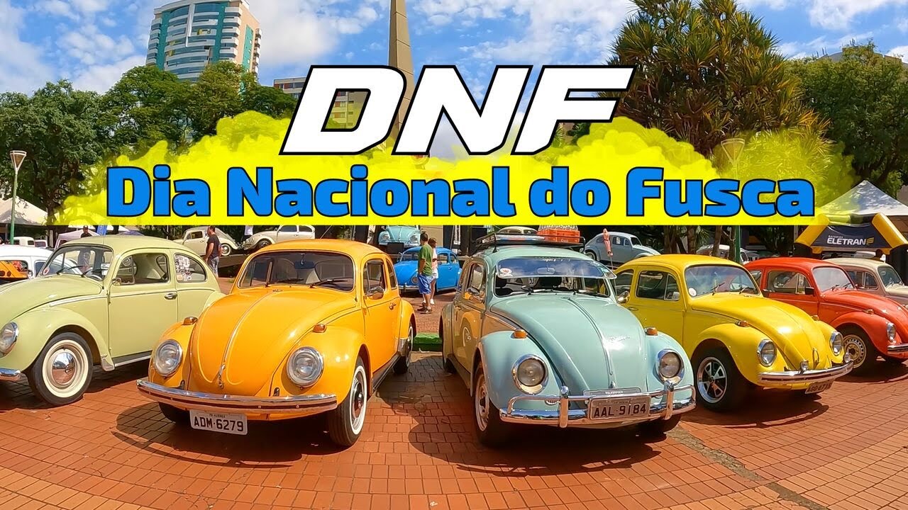 DNF Dia Nacional do Fusca 2023 Maringá - YouTube