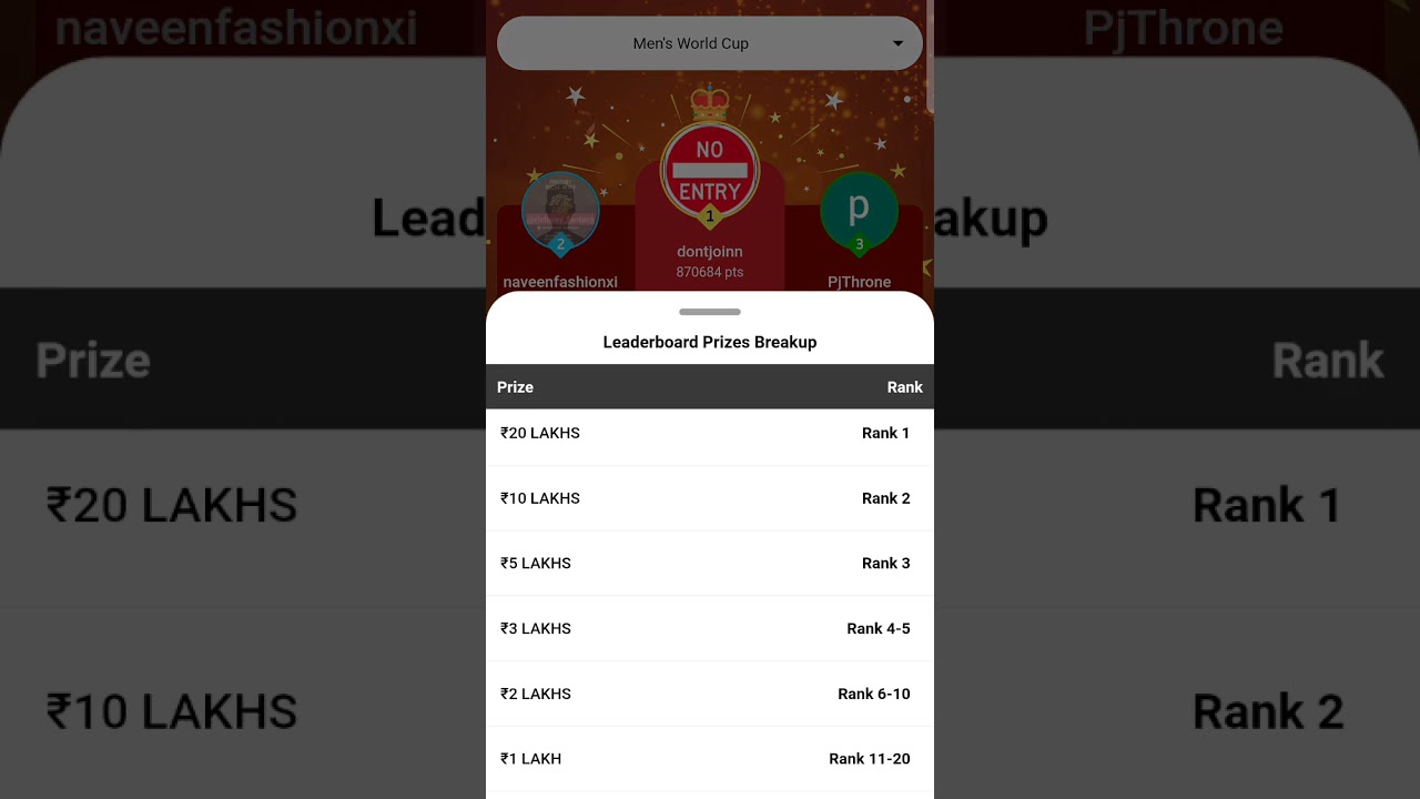 Vision 11 winning proof withdrawal record