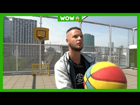 Gymleraar Sonny gaat viral met basketbalfilmpje