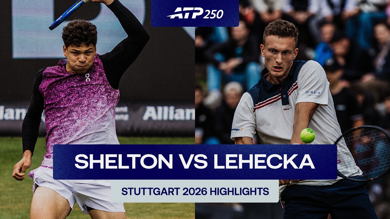 Ben Shelton vs. Jiri Lehecka Highlights | Stuttgart 2026 Semi-Final