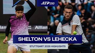 Ben Shelton vs. Jiri Lehecka Highlights | Stuttgart 2026 Semi-Final