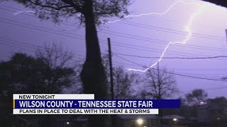 Plans in place to deal with heat and storms at Wilson County Fair