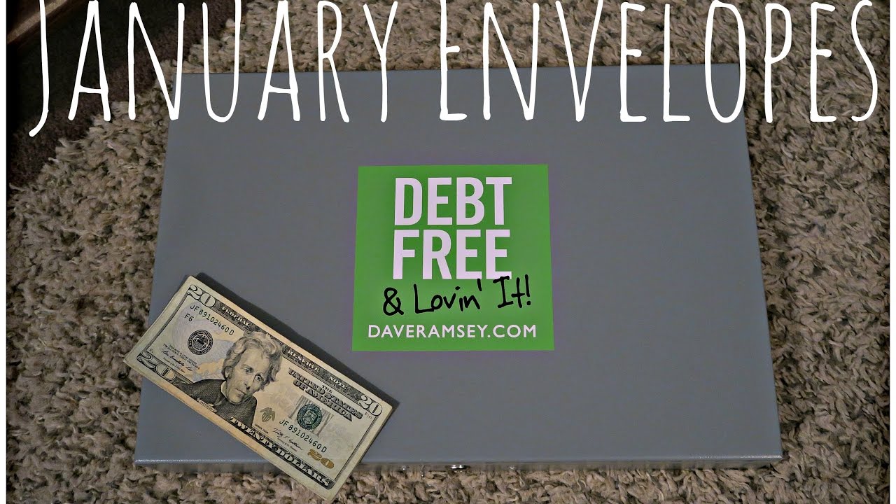 January Cash Envelopes! - YouTube
