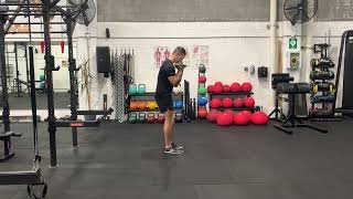 'Swiss Bar' Front Rack Carry demonstration