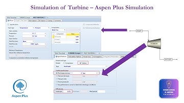 Simulation of Turbine | Aspen Plus Simulation | Natural Gas Pressure Let Down!