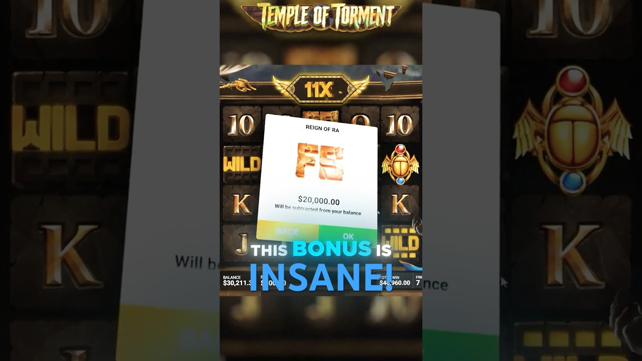 $20,000 Bonus Buy on Temple of Torment! (IT PAID!)