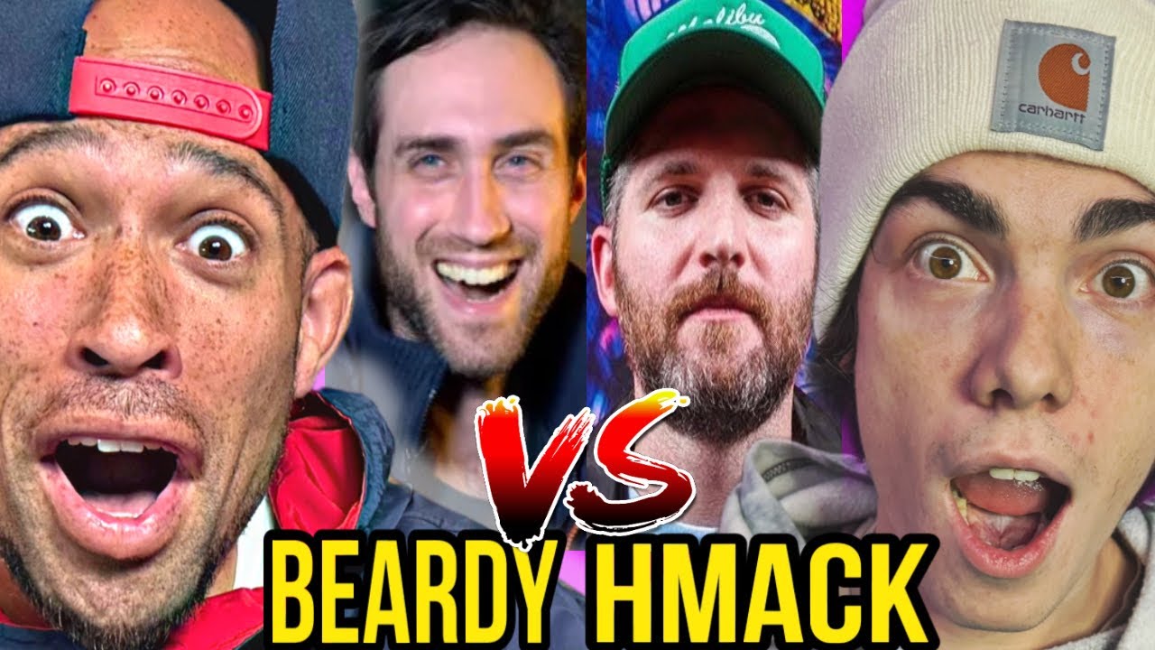 BEARDYMAN x HARRY MACK REACTION W/ @itsandiroo  FIRST TIME!