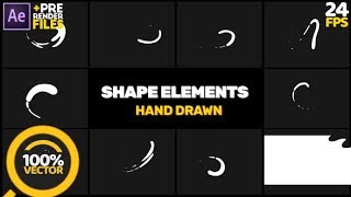 Shape Elements Pack (After Effects template)