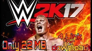 How can download wwe 2k17 for android[New Mod only 22 MB] screenshot 4