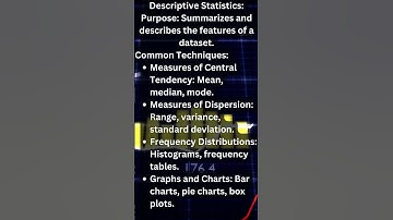 Statistics I #shorts