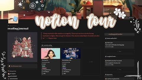 How I Track My Reading | Digital Reading Journal | Notion Tour + Free Template