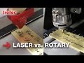 Laser engraving vs rotary  brass engraving  trotec