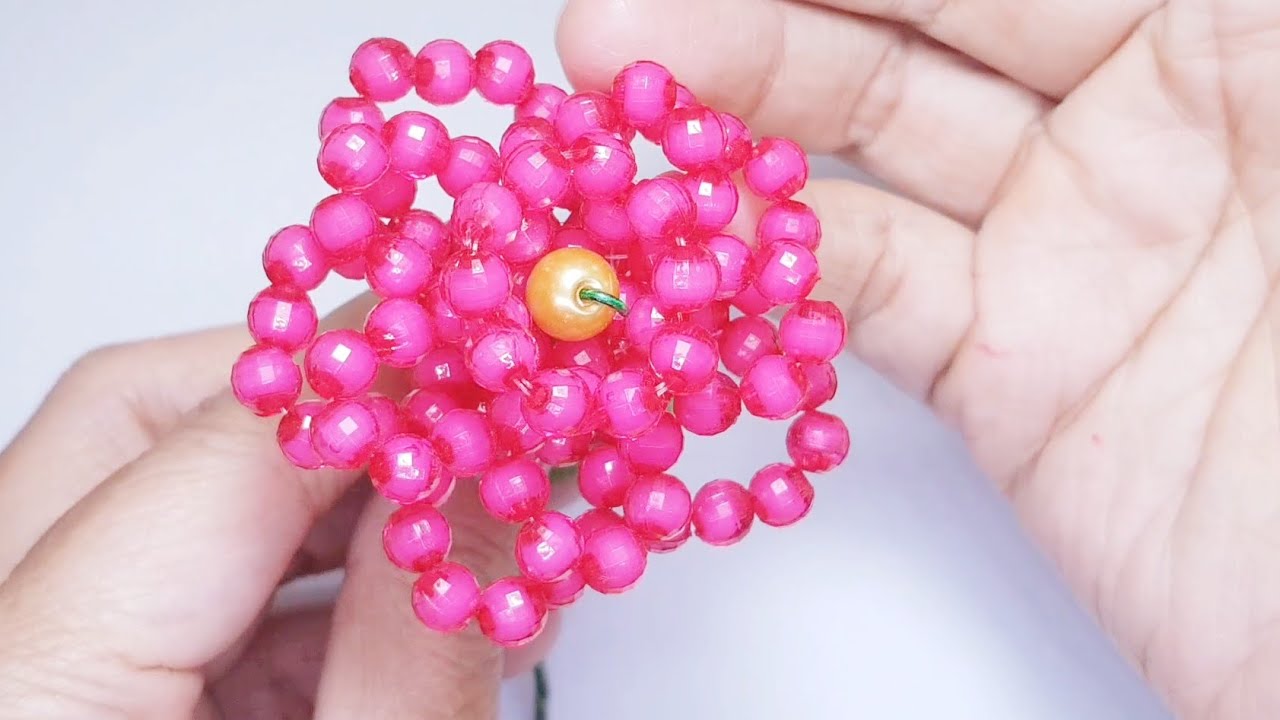 How to make beaded Flower