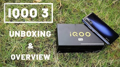 iQOO 3 5G Unboxing And Features Overview