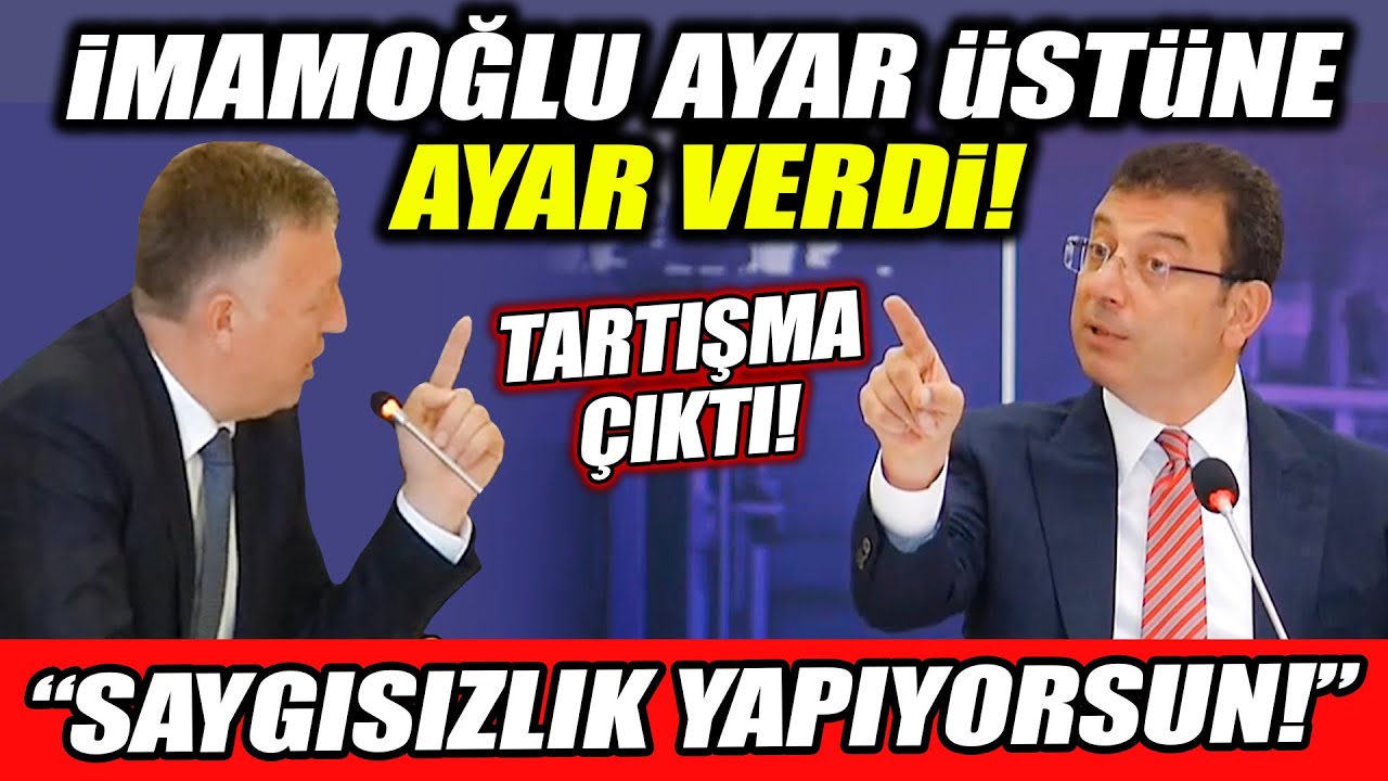 UKOME toplantısında tartışma çıktı! Ekrem İmamoğlu ayar üstüne ayar verdi! 'Saygısızlık yapıyorsun!'
