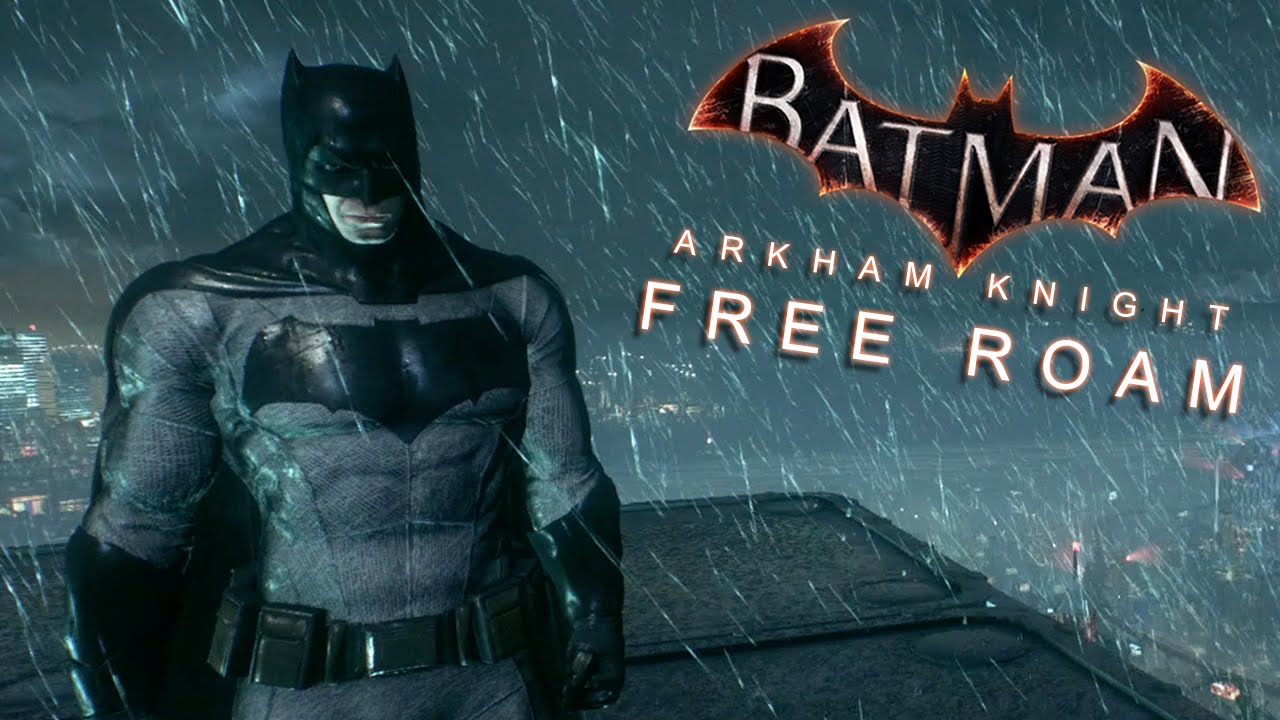 Batman v Superman Outfit | Batman Arkham Knight Free Roam (#20) - YouTube