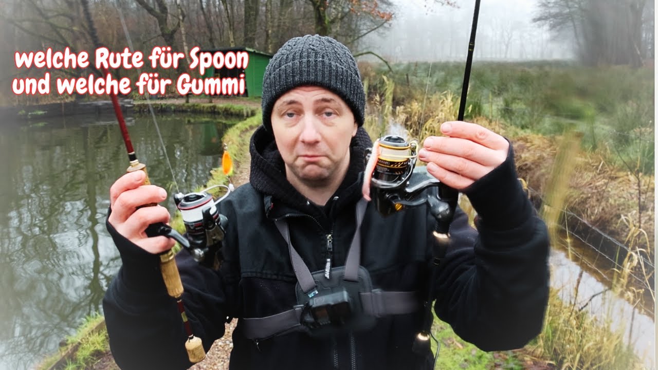 Forellenangeln im Winter Gummiköder Spoon Garlstedter Fischzucht Ultralight Angeln Libra Lure
