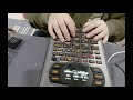 SP-404 MKIIでフィンガードラムはどこまで出来るか実験していました。